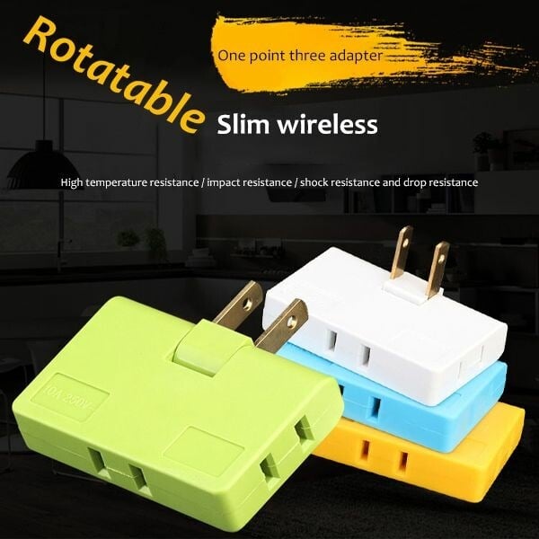 (đ„2024Last Day Promotion - 49% off)2024-180 Degrees Rotatable Socket Converter